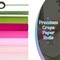 57 Pieces Crepe Paper Flower DIY Kits 6 Rolls 35g Crepe Paper Rolls 50 Pcs Floral Iron Wire 1 Roll 50 Meter for Birthday Party Wedding (Pink Series, Green)